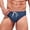 Navy, variant on Men's Fashion Leisure Soft Comfortable Swim Trunks for Hot Springs and Swimming