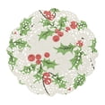 thumbnail image 1 of Uxcell 250 Pcs Servilletas de Papel de 3.5 Pulgadas Redondas de Encaje Decorativas, Papeles Desechables para Comidas y Fiestas, Multicolor, 1 of 6