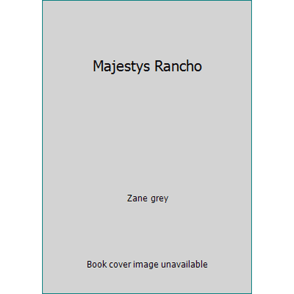 Pre-Owned Majestys Rancho (Paperback) 0671835068 9780671835064