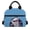 Cartoon Shark, variant on HUIACONG Thermal Lunch Tote with Fiery Wolf Print, Lunch Cooler Bag Aluminum Film Material for Office Camping and Daily Use