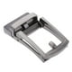 thumbnail image 4 of Cinturón de cuero de aleación para hombre con hebilla automática de repuesto para correa de cuero de 3,5 cm Gris Gunmetal, 4 of 9