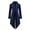 Light Blue, variant on Jackets for Men Outerwear Coats Casual Solid Festival Long Sleeve Turndown Suede Tuxedo Stage Clothing Jacket Coat Dark Blue