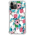 thumbnail image 1 of Rose Garden White Case for iPhone 14 Pro Max,Aesthetic Colourful Floral Plant Case for Men Women,Unique Soft TPU Bumper Case Cover, 1 of 5