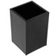 thumbnail image 1 of Desk Pencil Holder Stationery Organizer Black 10.00X6.50X6.50CM Storage Home Supply, 1 of 5