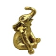 thumbnail image 2 of Escultura de resina de estatua de , pequeño adorno, figura de animal realista, linda para decoración de mesa, oficina, hogar y estantería, 2 of 9