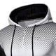 thumbnail image 2 of Blusa con capucha de manga larga para hombre, informal, a la moda, con colores a juego, sudadera deportiva con capucha, blusa de poliéster para hombre, 2 of 3