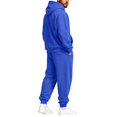 thumbnail image 6 of Urbanix Sweat Suits for Men 2 Piece Casual Relaxed Fit Full Zip Drawstring Hoodies Sweatshirt & Essential Streetwear Athletic Pants with Pockets Blue M, 6 of 6