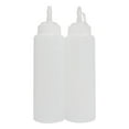 thumbnail image 5 of Squeeze Squirt Bottles 6-Pack Multipurpose Condiment Bottles For Sauce, Dressing, More â Reusable Containers With Lids, BPA Free, Dishwasher Safe by 8 Oz/240 ml, 5 of 19