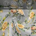 thumbnail image 5 of Yellow Rose Cloth Napkins, Vintage Country Botanical Floral Vines Washable and Reusable Dinner Napkins Set of 8, Table Napkin for Kitchen Party Birthday Wedding Hotel Housewarming 20"x20", 5 of 8