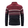 thumbnail image 3 of dmqupv Mens Cardigan Sweaters with Zipper,Men's Classic Soft Knitted Cardigan Sweaters,Mens Sweaters Zip Up, 3 of 5