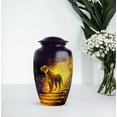 thumbnail image 7 of Tiger Memorial Urn For Ashes Adult Male & Female - Set Of 4 Keepsake Urns For Human Ashes Adult Man 3 Inch - Black Funeral Cremation Urn For Mom Dad, 1 Large, 10 Inch, 7 of 7