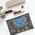 thumbnail image 6 of Hirioo Wolf Head And Dreamcatcher for Paper Reusable Cosmetic Bag Zipper Encouragement Travel Pouch Toiletry Bag for Women Girls, 6 of 7