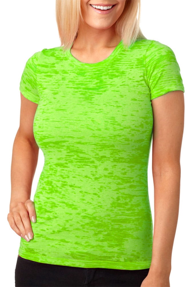 N6500 Burnout Jersey T-Shirt - Neon 