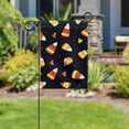 thumbnail image 5 of Welcome Cute Candy Halloween Seamless Pattern Garden Flag, Vertical Double Sided Small House Flag, Yard Farmhouse Outdoor Deck Veranda Lawn Decor 28x40 Inch, 5 of 6