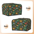 thumbnail image 3 of Lsque Christmas Gift Print 4 Slice Toaster Cover , Kitchen Appliance Dustproof Protector , Toaster Protector Dustproof Kitchen Appliance Cover, 3 of 7