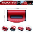 thumbnail image 3 of 2PCS Car Seatbelt Adjuster, Universal Auto Seat Belt Clips for Adults/Kids, Comfort Car Shoulder Neck Protector Strap Positioner, Seatbelt Locator Retainer Locking Clips for Car, SUV, Red, 3 of 8