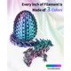 thumbnail image 2 of Filamento para impresora 3D LANDU Silk Tricolor PLA 1,75 mm 1 kg, 2 of 7