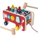 thumbnail image 1 of Juguetes de madera para martillar y golpear, juguetes de madera para 1 año de edad con 2 mazos, juguete de elefante Gopher, juguetes Montessori para 1, 2, 3 años, niños pequeños, niñas, cumpleaños oso de fresa Electrónica, 1 of 5