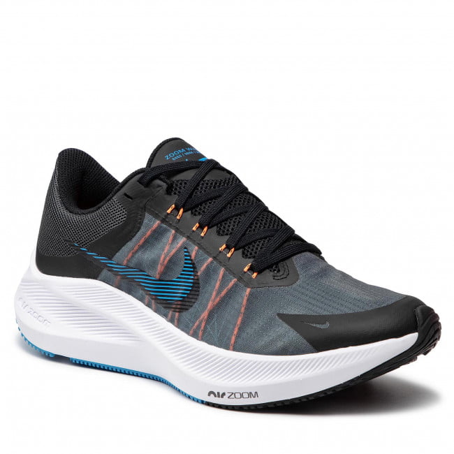Uva frijoles Circular Nike Men's Zoom Winflo 8 Running Athletic Shoes Dark Gray Black Orange Size  13 - Walmart.com