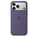 thumbnail image 2 of Funda de silicona para iPhone 17 Pro Max de Apple con MagSafe, morado, 2 of 3