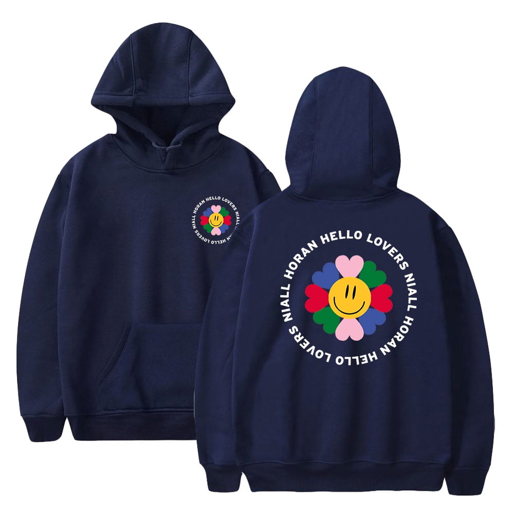 NIALL HORAN HELLO LOVERS Hoodie Unique Funny Sweatshirt Letter Printed Long Sleeve NIALL HORAN HELLO LOVERS Hoodie Unique Funny Sweatshirt Letter Printed Long Sleeve