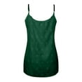 thumbnail image 7 of Summer Sleeveless Top For Women Casual Chiffon Round Neck Solid Color Sling Vest Ladies Soft Beach Tank Tops, 7 of 7