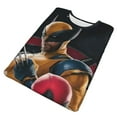 thumbnail image 5 of Wolverine Men's T Shirt Summer Casual Fashion Unisex Short Sleeve Graphic Crew Neck Tees Tops, 5 of 8