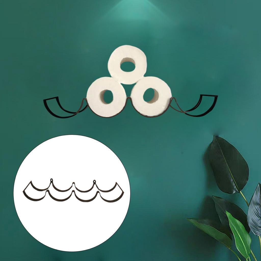 Fiocias 2pcs 4-Layer Toilet Paper Holder Paper Holder Tissue Holder