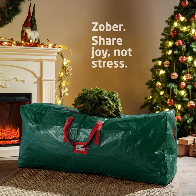 Tree Nest Artificial Christmas Tree Storage Bag Holiday For 9FT Trees Extra Large  Storage Bags Container with Handles Waterproof, Canvas Oxford Fabric -  Esbenshades