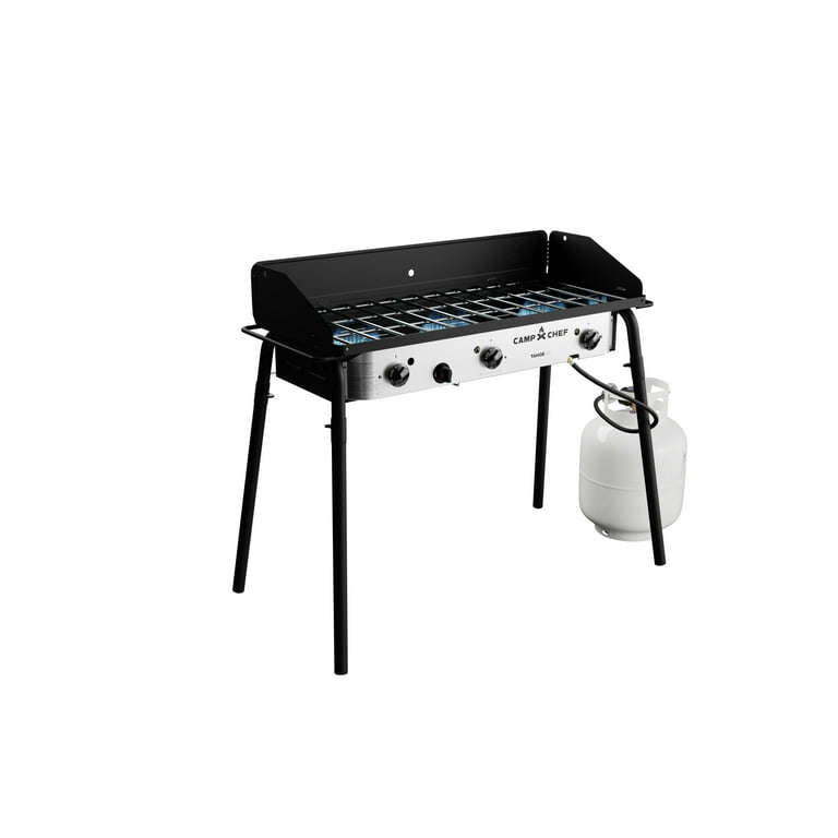 Camp Chef Expedition Triple Burner Stove with Griddle