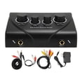 thumbnail image 1 of Karaoke Sound Mixer Professional Plug and Play 2 Mic Microphone Pre Amplifier for Home Theatre System 100?240V US Plug, 1 of 5