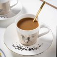 thumbnail image 1 of Dynamic Mirror Reflection Cup Mug 250~300ml Drinkware Creative Ceramic Anamorphic Cup Coffee Tea Set Interesting Gift, 1 of 1
