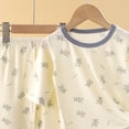 thumbnail image 4 of KPOPLK Baby Infant Girls Pajama Set 6M-7T Kids Cute Toddler Snug fit Pjs Cotton Sleepwear(9-10 Years,Grey), 4 of 4