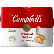 Campbell's Condensed Cream of Chicken Soup, 10.5 oz Can, 24 Count (6 Packs of 4)