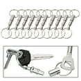 thumbnail image 6 of TALENO 10Pcs Quick Release Keychain with Double Metal Keyring Quick Detach Key Holder, 6 of 7