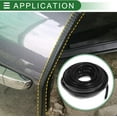 thumbnail image 3 of Universal Car Door Edge Protective Sealing Strip U-Type Door Scratch Protection Guard m -Scratch Collision Rubber, 3 of 6
