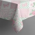 thumbnail image 5 of Pioneer Flower Floral Print Pattern Square Tablecloth, Waterproof Wipeable Spillproof Washable Table Cover for Home Kitchen Party Decor, 52"x52", 5 of 6