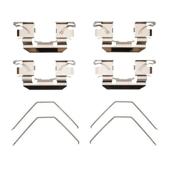 Front Brake Hardware Kit - Compatible with 2007 - 2016 Honda CR-V AWD 2008 2009 2010 2011 2012 2013 2014 2015