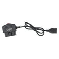 thumbnail image 3 of OBD Adapter Power Box, ACC Mode Automatic Power Failure OBD Charging Cable 24 Hours Monitoring With Switch Button For Dash Camera DVR, 3 of 8