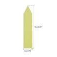 thumbnail image 2 of Unique Bargains PVC Plant Label Stakes 10 x 2cm Water Resistant for Garden Tag Yellow 100 Pack, 2 of 5