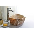 thumbnail image 3 of Anzzi LS-AZ148 Desert Shell Vessel Sink in Dark Honey Onyx, 3 of 5