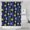 Blue Sun Moon, variant on Beige Sun Moon Cloud Star Pattern Shower Curtain 36"x72" ,Bathroom Decorative Shower Curtains Set with 12 Hooks,Modern Waterproof Washable Shower Curtain
