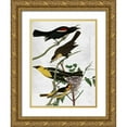 thumbnail image 1 of Sommers, Mindy 15x18 Gold Ornate Wood Framed with Double Matting Museum Art Print Titled - Birds, 1 of 4