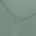 thumbnail image 4 of MHFRRA Camiseta de Manga Larga, Holgada, Informal, Básica, Cómoda y Suave, con Cuello Redondo para Uso Diario. Verde Claro, 4 of 8