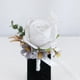 thumbnail image 2 of Boda con flores artificiales para novia, novio, mujeres, hombres, flor de rosa de imitación para eventos formales, banquete de graduación Ramillete, 2 of 8