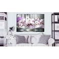 thumbnail image 2 of Tiptophomedecor Stretched Canvas Floral Art - Song Of Orchid - Stretched & Framed Ready To Hang Art, 2 of 3