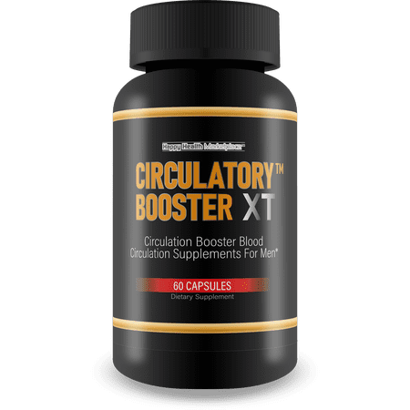 Circulatory Booster XT - Our Best Circulation Booster Blood Circulation Supplements For Men - Advanced Blood Flow Support For Whole Body Circulation Support - Better Blood Flow Blood Circulation Pill