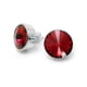 thumbnail image 3 of Aretes Zvezda Rivoli color Scarlet plata .925, P Zvezda ZAR-RIV14-SCA-P, 3 of 4