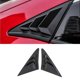 thumbnail image 1 of Rear Quarter Panel Window Side Louvers Black Carbon Fiber Vent Decal Cover For Honda Civic Type R Hatchback 2020 2021 Accessory, 1 of 1