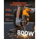 thumbnail image 2 of Martillo perforador VEVOR de 1 pulgada SDS-Plus 8A 800W para hormigón, 2 of 9
